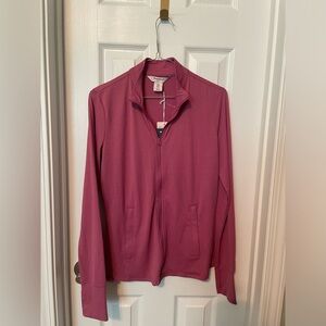 Tommy Bahama Golf Jacket UPF 50 Quick Dry Zip Up Activewear Magenta